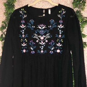 Xhilaration - Embroidered Eyelet Dress - Size M